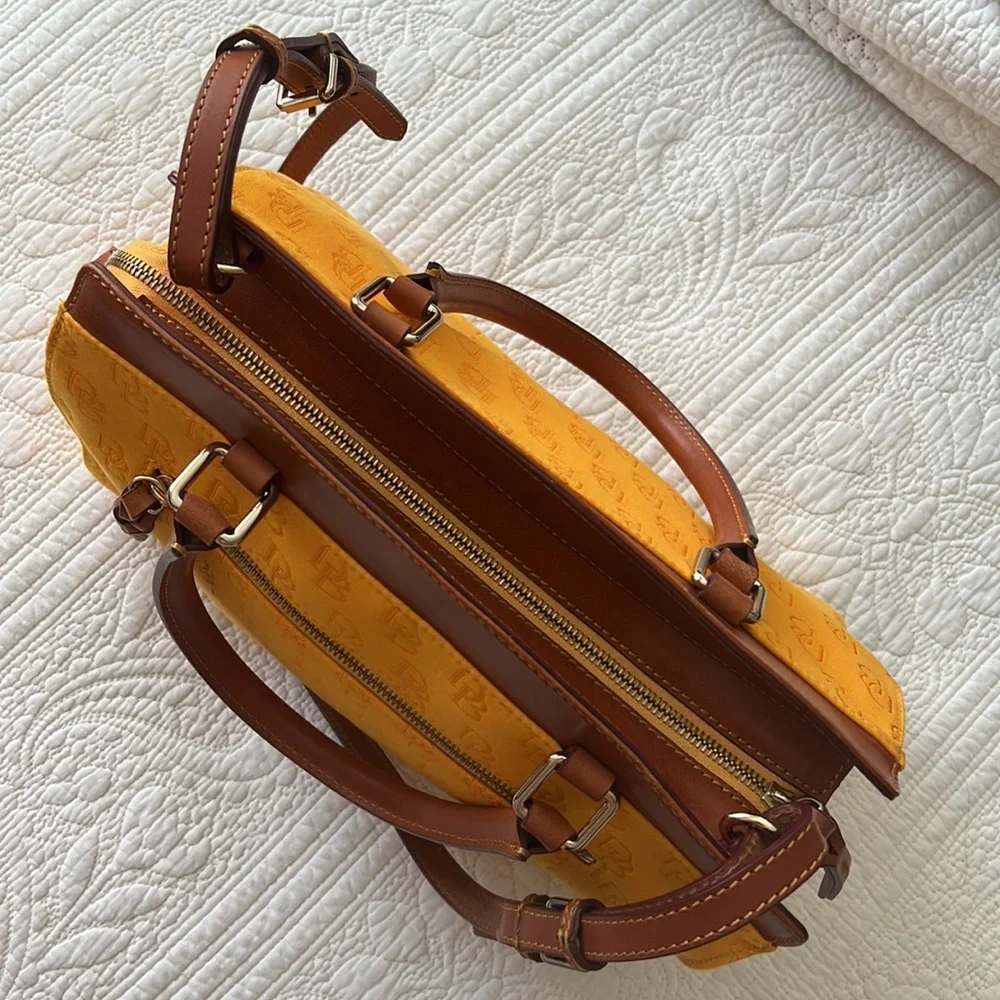 NWT Dooney & Bourke Blair Bag - Monogram / Yellow - Picture 3 of 7